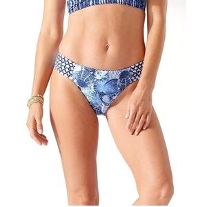 NWT 2 in one reversible Tommy Bahama Navy and White Medallion One Piece